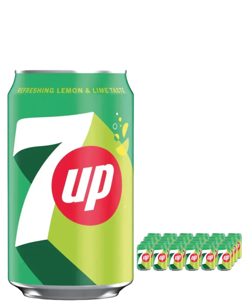 7 Up Soft Drink Can 24 x 330 ml