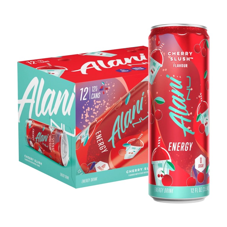 Alani Nu Cherry Slush Energy 12 oz Cans 12 pk