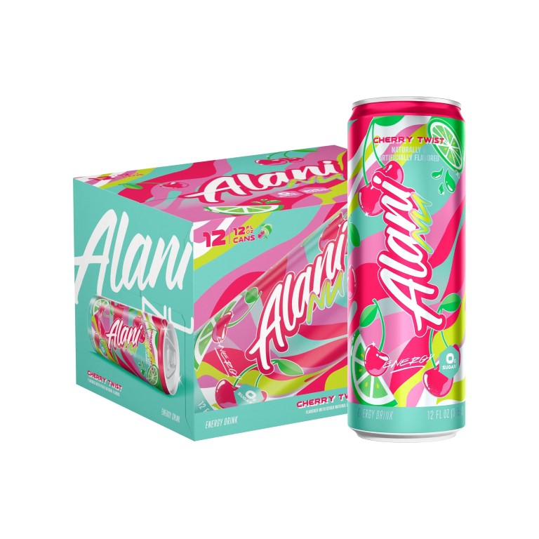 Alani Nu Cherry Twist Energy 12 oz Cans 12 pk