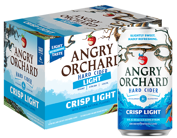 Angry Orchard Crisp Light 12 oz x 6-pack
