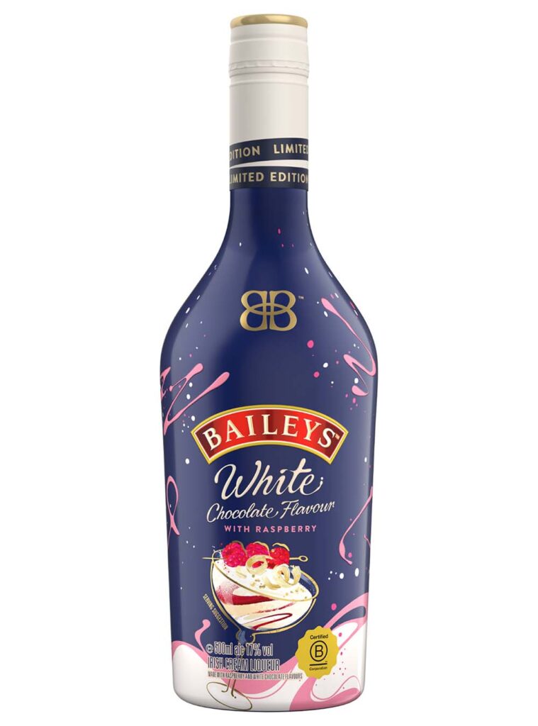 Baileys White Chocolate with Raspberry Irish Cream Liqueur 50 cl
