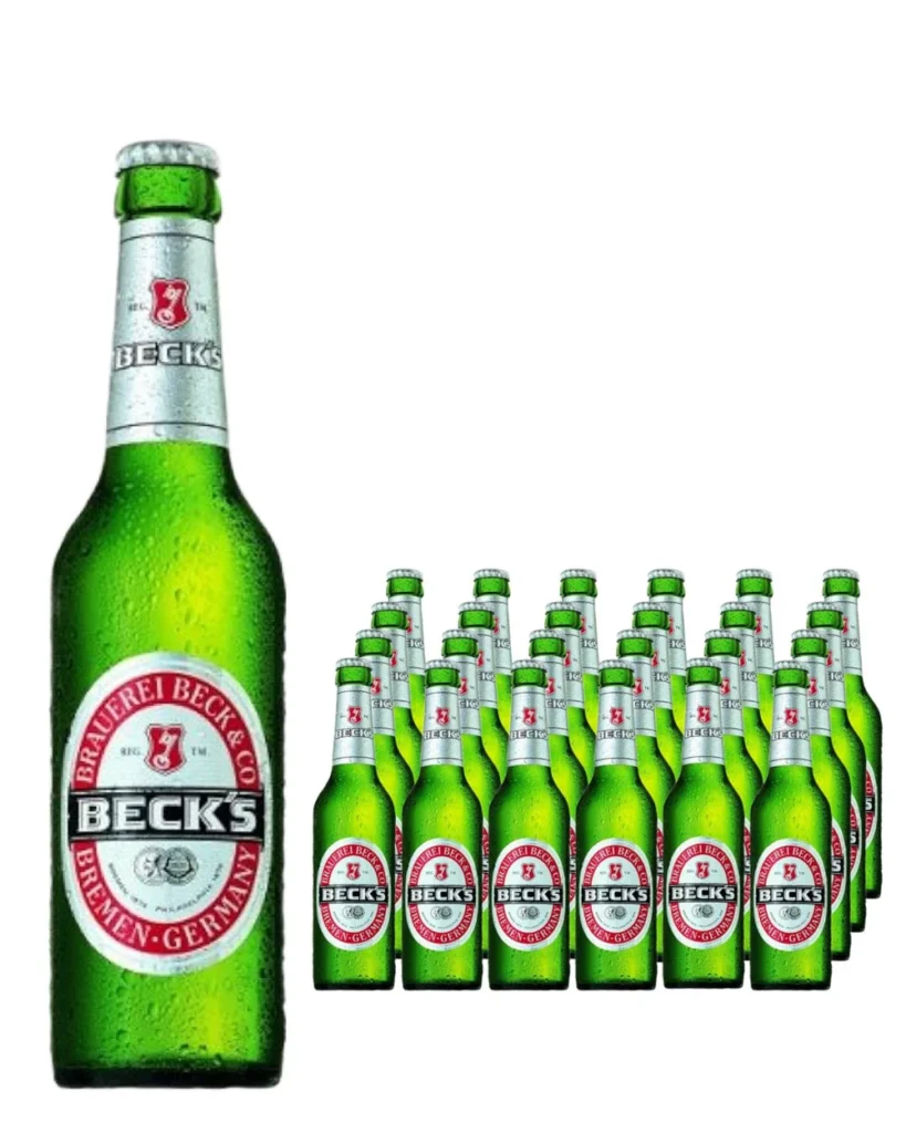 Becks Premium Lager Bottle 12 x 660 ml