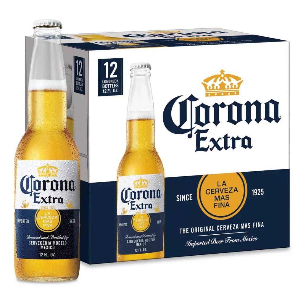 Corona Extra Lager Beer bottles 12 x 440 ml