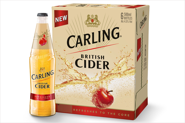 Carling Apple Cider bottles 6 x 50440ml
