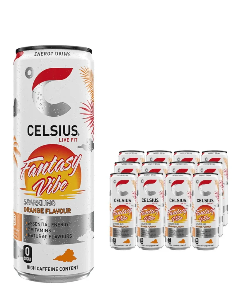 Celsius Sparkling Fantasy Vibe Energy Drink 12 x 355 ml