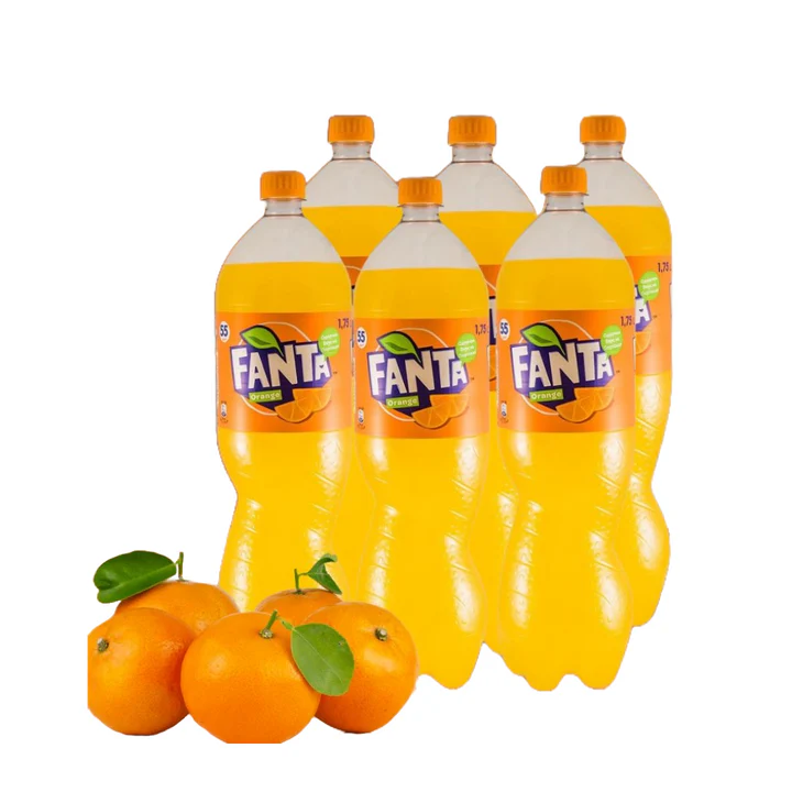 Fanta Orange Plastic 1.25l  x 6