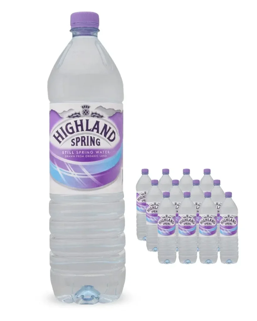 Highland Spring Still Mineral Water 12 x 1.5 L