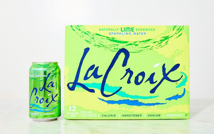 La Croix Lime Sparkling Water 12 Pack