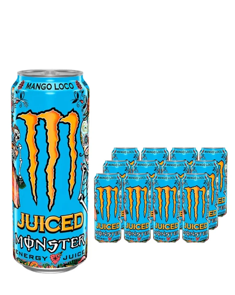 Monster Juiced Mango Loco Energy Drink 12 x 500 ml