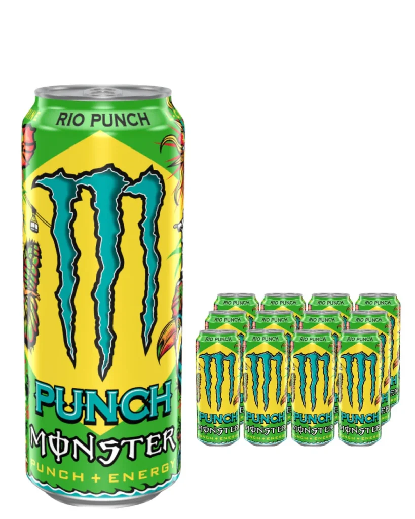 Monster Rio Punch Juice Energy Drink 12 x 500 ml