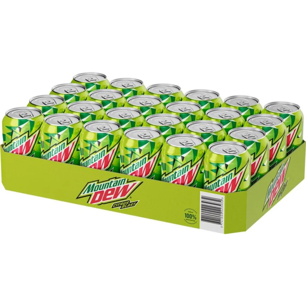 Mountain Dew Case of 24 x 330ml