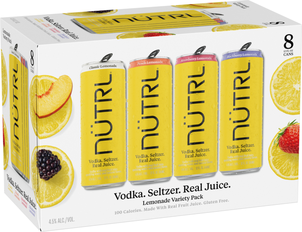 NUTRL Lemonade Variety 8 Pack