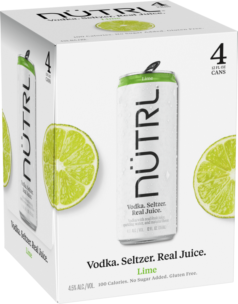 NUTRL Lime 4 pack
