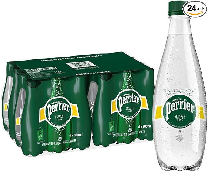 Perrier Plain Water 500 ml x 24 Bottles