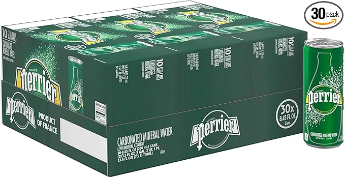 Perrier Water, Pack of 24 Bottles 500 ml