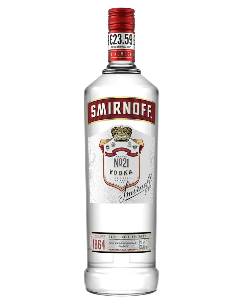 Smirnoff Red Label Vodka 1 L