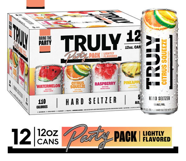 Truly Hard Seltzer Party Pack Variety 12 fl oz x 12pack