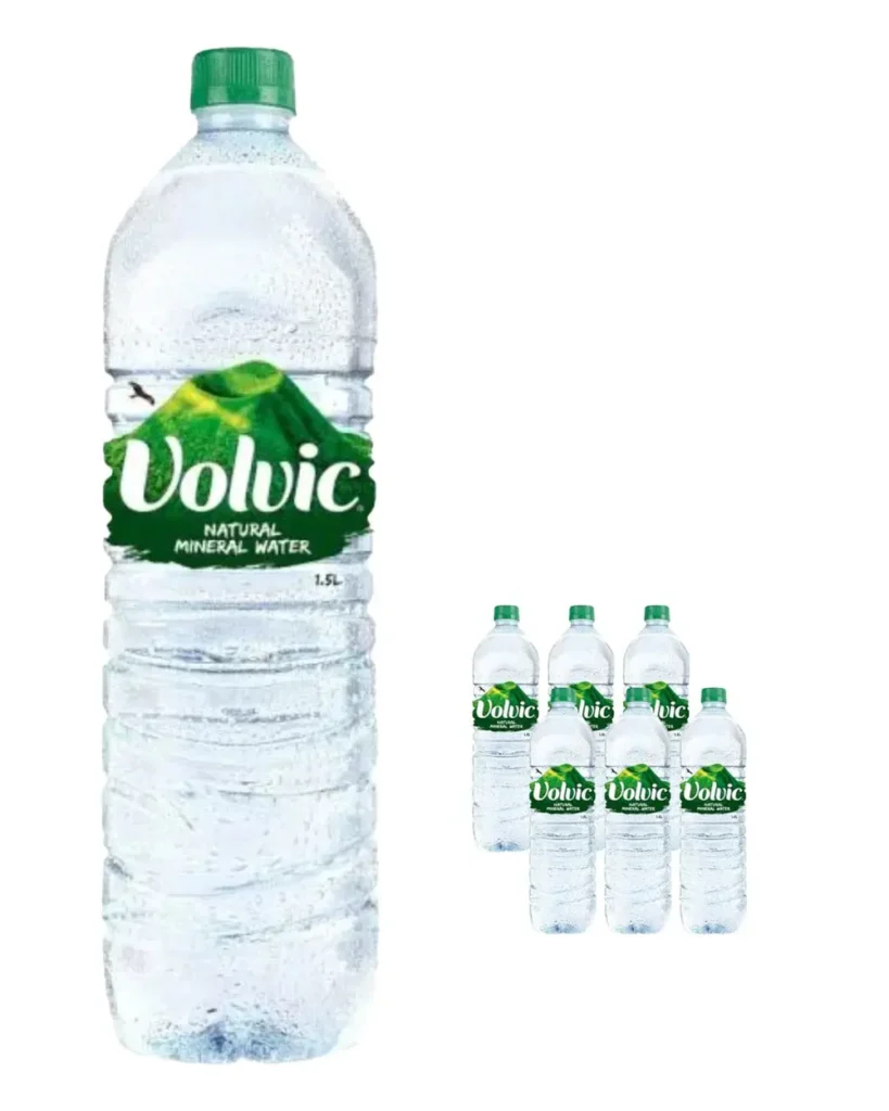 Volvic Still Mineral Water 6 x 1.5 L