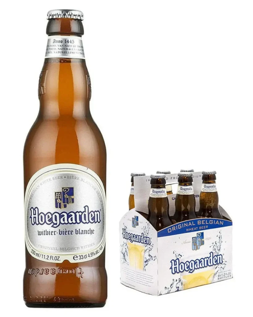 hoegaarden wheat beer 6 x 750 ml beer